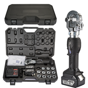 Outil de sertissage hydraulique électrique industriel EP-300, construction en acier allié pour sertissage hexagonal, gamme Cu 300 mm/Al 240 mm - Product Image 2