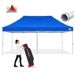 ABCCANOPY 맞춤형 도매 팝업 캐노피 접는 텐트 맞춤형 로고 연결 기둥 방수 접는 텐트