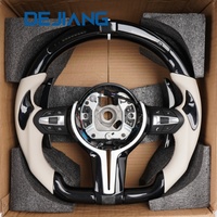 Volant de voiture avec revêtement noir piano brillant pour BMW M3 M4 M5 F02 F03 F04 F20 F22 F25 F30, fabricant de haute qualité avec LED