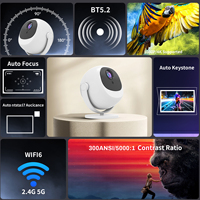 2025 nouveau BL360 WIFI 3D LCD vidéo 4K Android Portable IPTV LED maison Smart cinéma projecteur Auto Focus PICO