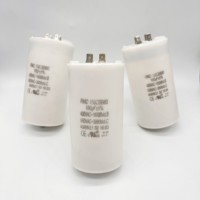 Condensateur de démarrage haute efficacité Hongye CBB60 en film polypropylène pour pompe submersible, machine à laver, moteur AC
