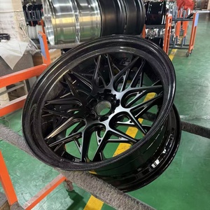 Personnalisation en série de jantes forgées en fibre de <span class=keywords><strong>carbone</strong></span>, jantes en alliage personnalisées pour berlines de luxe, construction légère - Product Image 4
