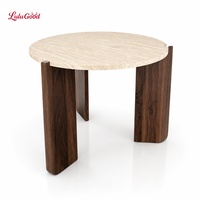 Table basse multifonctionnelle en bois de style vintage pour petit appartement, salon, mobilier de maison minimaliste et compact