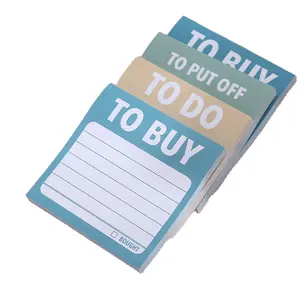 76*76MM Sticky note notepad Daily planner Shopping event to-do list Memo cartoon student supplies