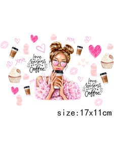 Letoop 1 قابل للغسل فوق بنفث فناجين نقل DTF نقل الفناجين Pegatina لملصقات Dtf للفتيان والفتيات والسيدات - Product Image 2