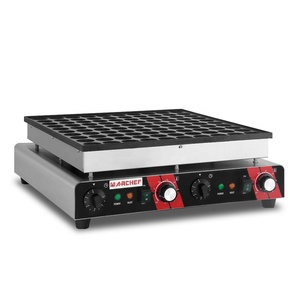 Snack <strong>Machines</strong> 3kw Electric 100 Holes Mini Pancake <strong>Poffertjes</strong> Maker - Product Image 2