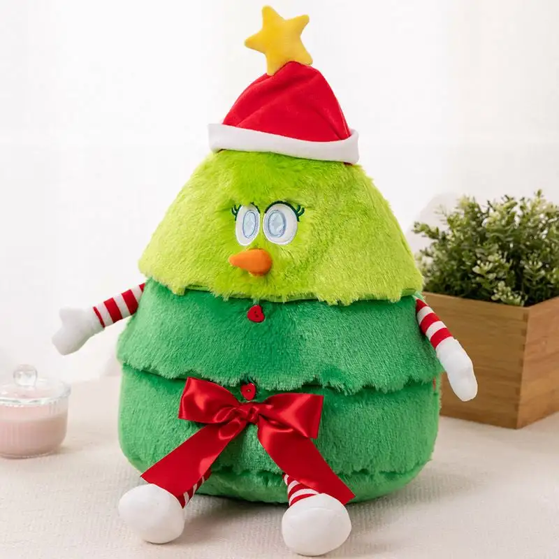 Noël Animal en peluche poupée réconfortante elfe figurine détachable Animal en peluche créatif cadeau d'anniversaire en gros