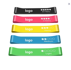 Home <b>Workout</b> Gym Exercise <b>Bands</b> Elastic Stretch Mini Loop <b>Band</b> Resistance <b>Workout</b> Tool - Product Image 1
