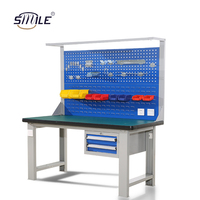 Chariot à outils en acier robuste SMILE TECH avec serrure à clé 1200x750x800mm