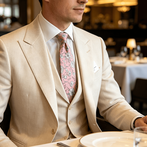 Corbata de Seda 100% Personalizada al por Mayor para Hombre, Corbatas Sedosas Estampadas con Logotipo - Product Image 2