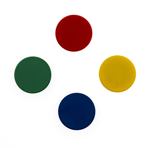 Tùy Chỉnh Bảng Trắng Vòng Nhựa Phẳng Bao Phủ Dính Tủ Lạnh Nút Giấy Nam Châm Từ Ningbo Trung Quốc - Product Image 2