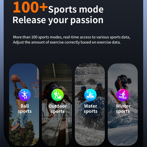 Mới kinh doanh thể thao xuất hiện tai nghe thông minh xem 2 trong 1 BT cuộc gọi Heart Rate huyết áp lc18 Xem với Earbuds - Product Image 6