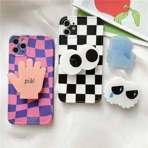 Kunshan Manufacturer Customize Cute Design Mobile Phone Epoxy Griptok Holder Acrylic Socket Custom Phone Grip