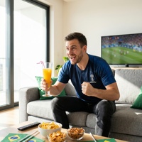 Gobelet à jus en plastique PC transparent, durable et haut de gamme, 400 ml, pour les zones de supporters de football, les hôtels, les buffets, les KTV, l'usage domestique
