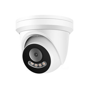 リアルタイムNDAA準拠12MP 30fps VCA AI顔検出人間検出4mmデュアルライト双方向オーディオタレットPoE IP CCTVカメラ - Product Image 1