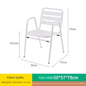 طاولة تخييم خارجية قابلة للطي من الألومنيوم خفيفة الوزن ومتينة وعصرية مع مجموعة وسائد - Product Image 6