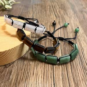 Pulsera de Piedra Natural con Cuentas de Vidrio Coloridas para Mejorar la Concentración, Servicio de Joyería Personalizada para Mayoristas, Plan de Precios por Niveles - Product Image 4