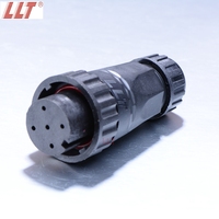 Connecteur d'alimentation pour panneau LED M22 5 broches, 2, 3, 4, 6, 7, 8, 14, 18 broches, câble étanche IP67 IP68, connecteur de montage sur panneau