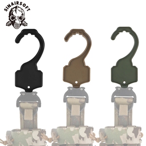 SINAIRSOFT Gancho para cinturón táctico de 17,5 cm x 7,3 cm, bucle colgante para almacenamiento de equipo, ajuste universal - Product Image 3