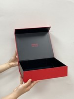 Échantillon gratuit, boîtes cadeaux personnalisées avec logo, vertes, à couvercle magnétique, style livre, pour bijoux, cosmétiques