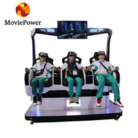 Équipement de divertissement pour enfants, jeux VR 3D, jeux électriques, simulateur hydraulique, montagnes russes, machine de jeu VR pour les centres commerciaux