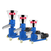 Nouvelle machine à granulés multifonctionnelle en métal à matrice plate haute performance, capacité de production de 60-75 kg/h, contrôle facile, pour bétail, chèvres, poulets