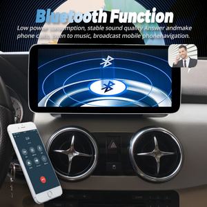 Radio Multimedia para Auto con Android 13 de 12.3 Pulgadas, Reproductor de Video para Benz Glk Glk200 Glk260 Glk300 Glk350 X204 2014 2015, GPS, Estéreo, CARPLAY - Product Image 4