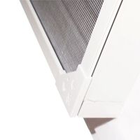 Moustiquaire magnétique en PVC DIY avec bande magnétique, filet en fibre de verre, écologique et personnalisable pour fenêtres et portes