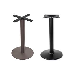 רגלי שולחן מודרניות יצרן מתכת פלדה שולחן כתיבה גודל מותאם אישית שחור אוכל קפה מתכת בר בסיס שולחן הדום - Product Image 3