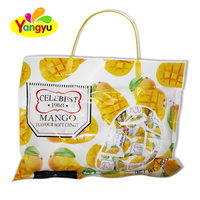 Halal Mango Zacht Snoepblokje Mango Fruit Smaak Gelei Zacht Snoep