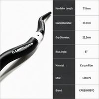 Guidon de trottinette électrique Carbonrevo réglable en hauteur, fonctionnement fluide, performance stable, longue durée de vie