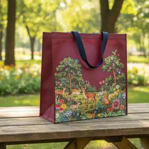 Reusable Waterproof Tote <b>Bag</b> Custom Logo Recycled <b>Polypropylene</b> Woven Laminate Nonwoven Shopping & Grocery <b>Bag</b> - Product Image 6