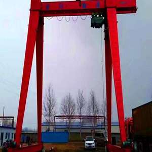 Grue à portique à poutre simple, nouvelle qualité, productivité, économique, grande capacité, levage de nombreux types de charges, hauteur pour l'usine. - Product Image 6