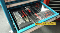 Ensembles d'outils robustes et robustes de 196 pièces Boîte à roulettes Coffre à outils en acier inoxydable 7 tiroirs Armoire à outils Chariot