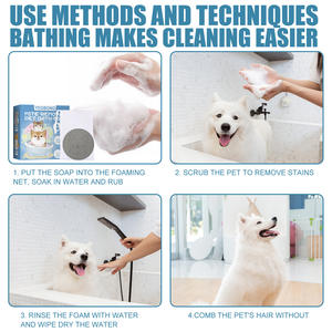 Jabón de Baño para Mascotas Yegbong Factory OEM, Elimina Ácaros Naturalmente, para Perros y Gatos, Suave Desodorante, Limpieza Profunda, Cuidado Corporal - Product Image 6