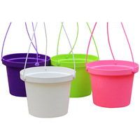 Oulinze Pot de fleurs suspendu d'intérieur, jardinière de balcon auto-arrosante en PP durable, idéal pour plantes araignées et Pothos, spécial personne paresseuse