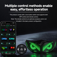 Feu arrière intelligent BRAD pour vélo, 10 lentilles, contrôle par application, lumière d'avertissement LED personnalisée pour moto, étanche, rechargeable, pour vélo électrique