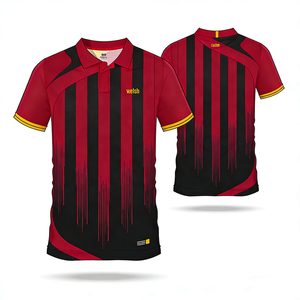 Maglietta Polo da Calcio <span class=keywords><strong>Femminile</strong></span> in Poliestere ad Asciugatura Rapida, Uniforme Sportiva con Logo Personalizzato - Product Image 2