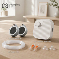 Ensemble de pompe à oxygène pour aquarium moderne de luxe écologique 5W avec faible bruit et kit complet pour aquarium/pompe à air de 5 cm