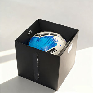 Fully Customized Recyclable <strong>Window</strong> Sports <strong>Display</strong> Packaging Box Corrugated New Design Soccer Football Boxes with logo - Product Image 2