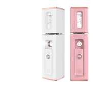 Portable Mini 150mAh sans fil pulvérisateur de brouillard facial hydratant Instrument d'hydrothérapie à l'oxygène pour cosmétiques et soins de la peau de grossesse