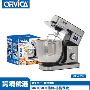 Batidora de Pedestal Orvica de 10L con Diseño de Cabezal Inclinable, Batidora Eléctrica de Cocina para Mezclar Masa y Repostería - Product Image 3