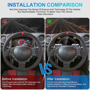 Navihua New Upgrade 12.3inch <b>Car</b> <b>Digital</b> Cluster Auto LCD Dashboard Linux System Automotive <b>Speedometer</b> <b>for</b> Nissan GTR 2011-2017 - Product Image 5