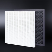 Panneau de filtre Hepa Filtre de ventilateur Odeur Enlèvement de fumée Charbon actif Filtre à air de cabine