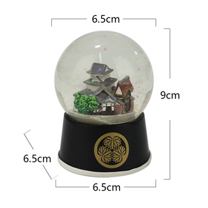 Globo de nieve personalizado <span class=keywords><strong>Castillo</strong></span> de Nijo Japón 65mm globo de nieve regalos decoración ciudad edificio bola de <span class=keywords><strong>cristal</strong></span> decoración del hogar - Product Image 2