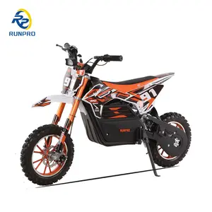 2024 RunPro Good Quality Pit Bike 1000W36V Electric Motorcycle Dirt Bikes with CE for kids Electric Motorbike with CE
