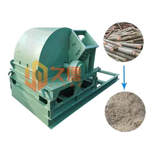 2024 New 3 Phase Log Chip Grinder Wood Processing Factories Forestry Wood Block Grinding Machines Olive Wood Cutting Machine