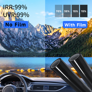 Película de Ojo de Gato PET de Grado Óptico, Ultra Transparente, Aislamiento Térmico, Tinte para Ventanas IRR99 UV99 - Product Image 1