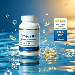 Cápsulas de Aceite de Pescado a Granel de Alta Pureza, Refuerzan la Inmunidad, Suplementos de Aceite de Pescado, Cuidado de la Salud Corporal, Fecha de Producción Reciente, Venta al Por Mayor OEM - Product Image 4