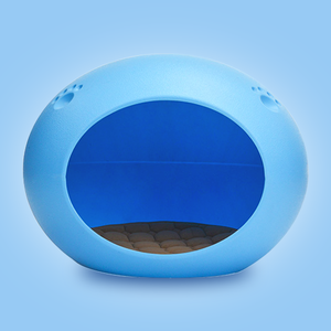 Compagnie <span class=keywords><strong>Chat</strong></span> Maison <span class=keywords><strong>Grotte</strong></span> et Maison Fournitures Pour Animaux <span class=keywords><strong>de</strong></span> compagnie En Plastique Maison Blanc/Gris (48x42x29cm) - Product Image 5